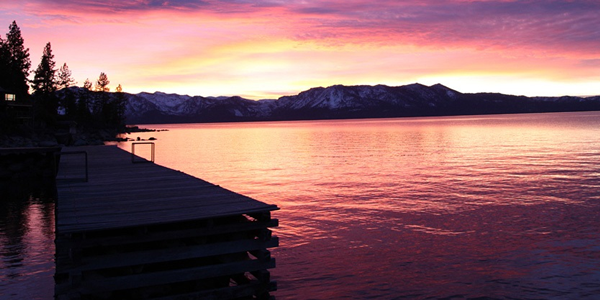 Sunset on Lake Tahoe Sunset on Lake Tahoe